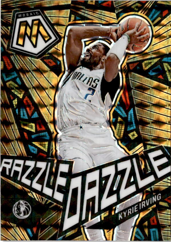 2022 Panini Mosaic #8 Kyrie Irving Razzle Dazzle Case Hit | eBay