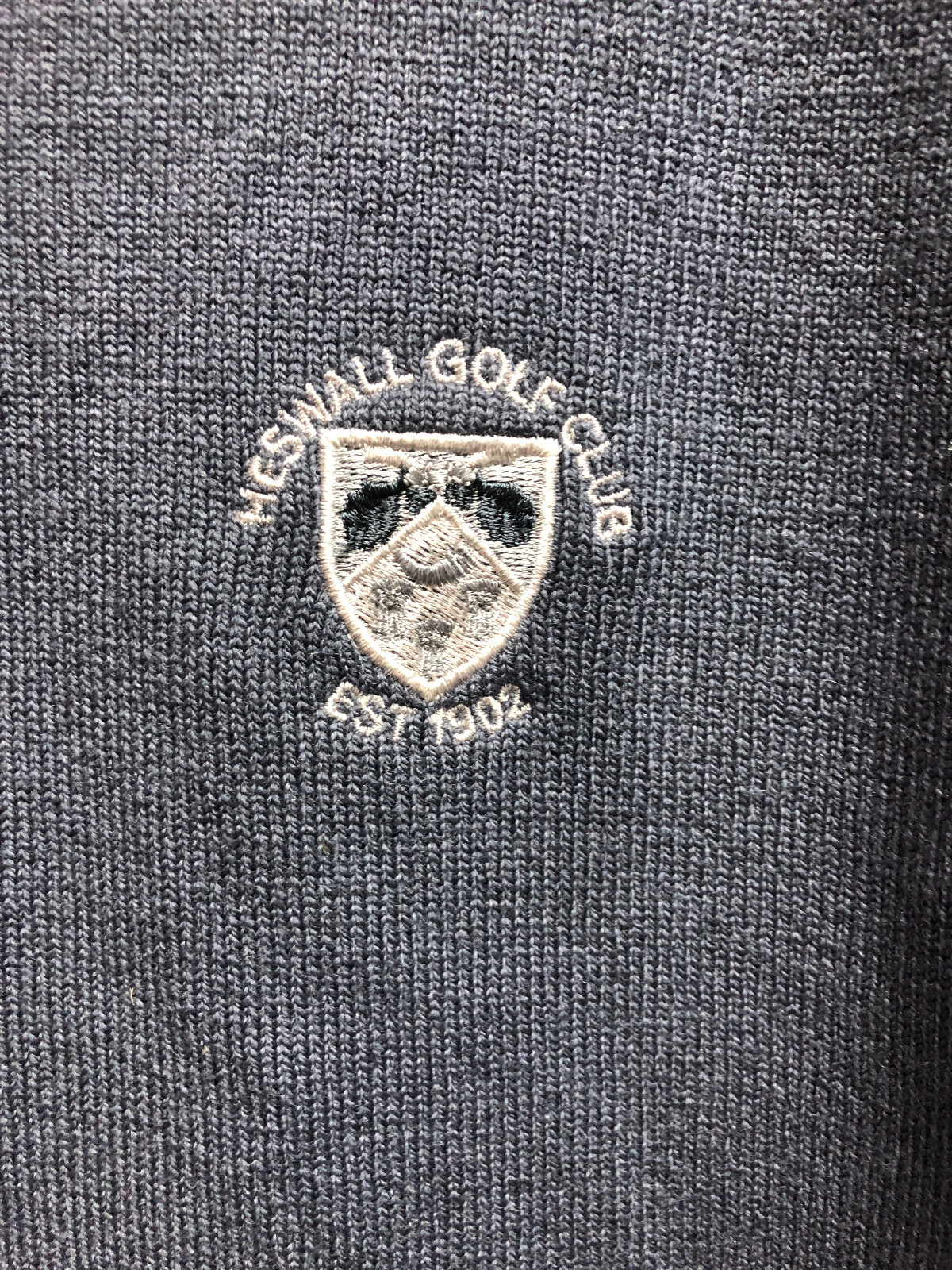 Mens GLENBRAE HESWALL GOLF CLUB SWEATER 1/4 Zip Pullover Jumper Top