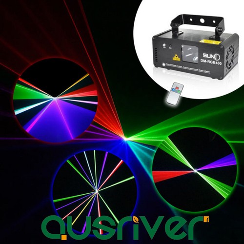 SUNY RGB 400 Laser Line Scan Beam DMX 