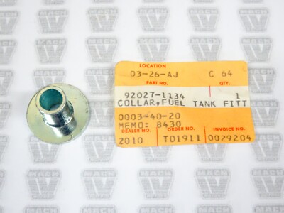 Kawasaki NOS NEW 92027-1134 Fuel Tank Fitting Collar L=14 H1 A1 A7