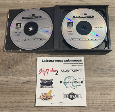 FINAL FANTASY VIII (FF8) - BLACK LABEL - FRANCAIS - NEUF SOU