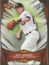 2019 Bowman Chrome - 2018 AFL Fall Stars #AFL-NH Nico Hoerner (RC)