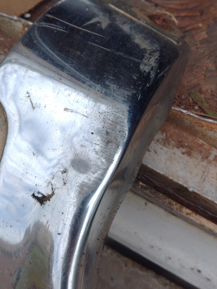 Cadillac Series 62 1955 faldones de guardabarros con moldura de acero inoxidable  Foto 4 de 4