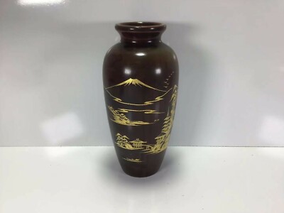 Antique Japanese Melamine Laquerware Vase, Vases for Gift