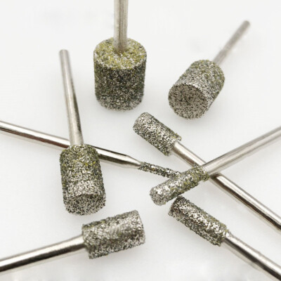 30-teiliges Diamant-Fräser-Set, 3mm Schaft – Für Dremel & Co., Zum Gravieren, Polieren & Schleifen Von Glas, Stein, Metall & Edelstein