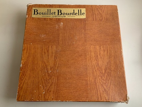 Plateau de service en uginium BOUILLET BOURDELLE VINTAGE - Arts de la table