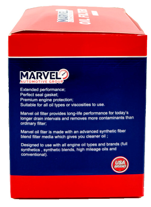 Marvel Synthetic Oil Filter MR991 (68094002AA) for Jeep Renegade 2015-2018