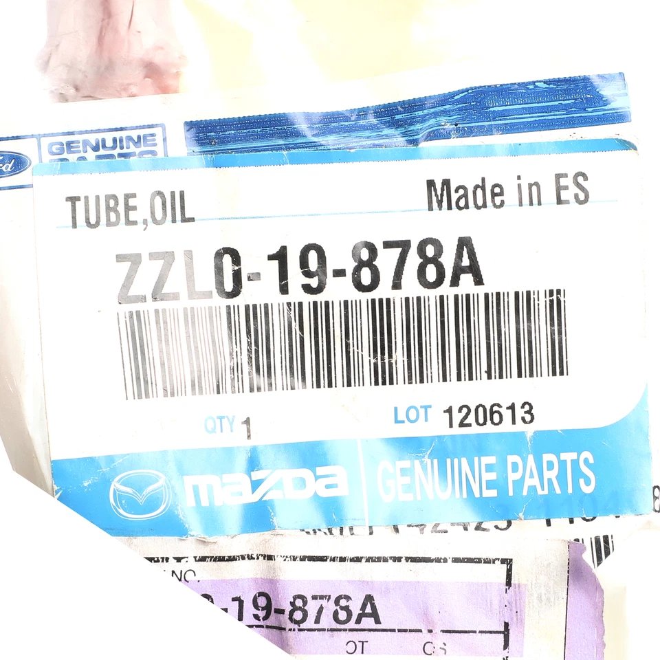 Tubo de aceite ZZL0-19-878A nuevo OEM GENUINO Mazda 2005-2009 serie B B2300 B3000 B4000 Foto 4 de 4