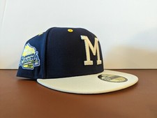 Sneakertown 59FIFTY Milwaukee Braves 1957 World Series Morton Salt Navy 7 1/4