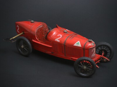ALFA ROMEO P2 RED NUMBER GREEN CLOVER VINTAGE