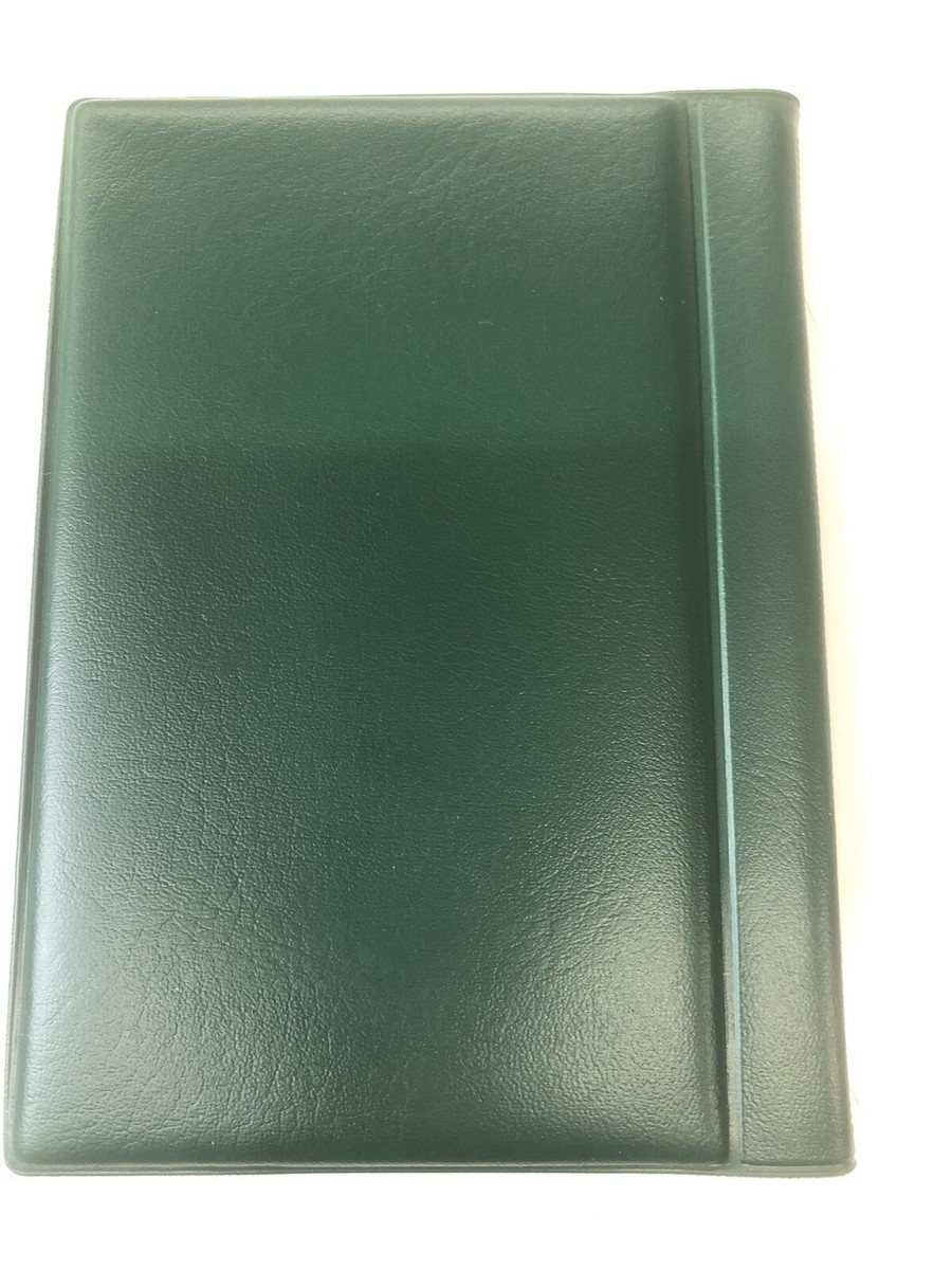 World Coin Stock Book Green Holds 240 Coins Mini Storage