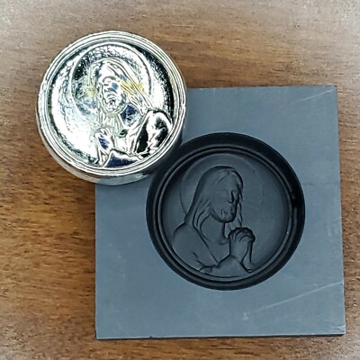 Jesus 3D Graphite Ingot Mold Gold Silver Copper Tin Melting Casting Refining