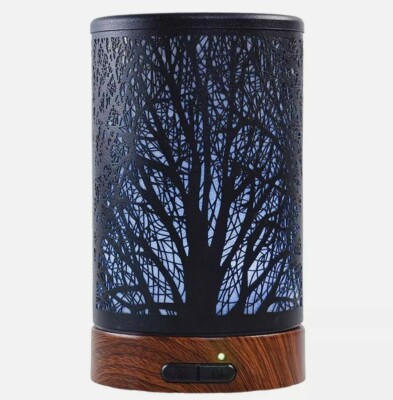 Equsupro Essential Oil Diffuser 100Ml Metal Aromatherapy Diffuser Ultrasonic Coo