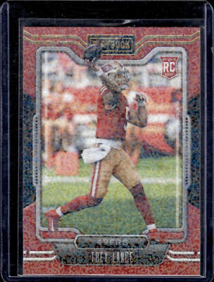 2021 Panini Playbook #103 Trey Lance Sparkle
