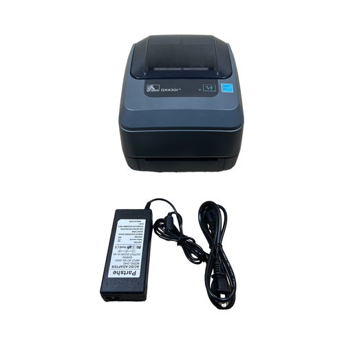 Zebra GX430T GX43102510000 Thermal Barcode Label Tag Printer Network