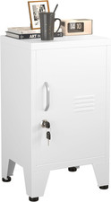24.5"H Metal Locker Storage Cabinet with Lock - Small Lockable Employees Locking