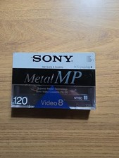 Sony Metal MP Video 8 8mm Video Cassette 120 Min New Sealed