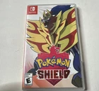 Nintendo Pokémon Shield (Switch) w/ Case, E, NTSC-U/C, RPG, Online Play