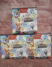 Prismatic Evolutions Booster Bundle Box - Common Bulk  - Outer Box Included