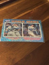 Yamamoto / Freeman 2026 Topps Heritage Blue Sparkle 2025 World Series #311