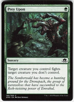 Prey Upon 166 Common Eldritch Moon Magic: The Gathering Near Mint