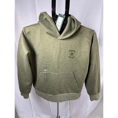 NWT Women s Alpine Design Hike Hoodie Olive Haze Heather Small