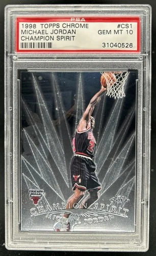 Jordan 1998 Topps Chrome Jordan #CS1