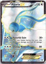 Altaria EX 123/124 Ultra Rare Fates Collide Pokemon Holo Damaged on eBay