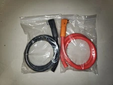 EG4 Wallmount (PowerPro) Battery Cables - RedBlack Set 2/0 AWG Degson Connectors