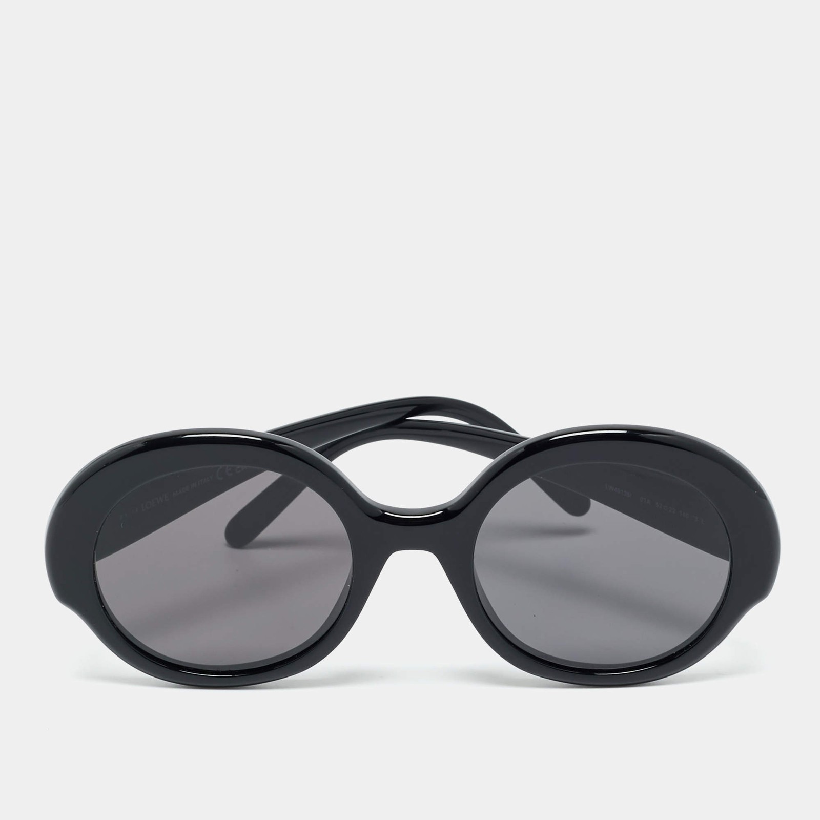 Loewe Black LW40135I Round Sunglasses