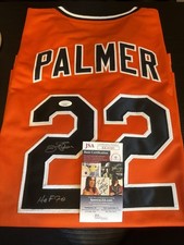 Jim Palmer Baltimore Orioles #22 MLB Signed Orange Jersey HOF 90 JSA COA 