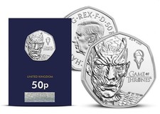 Brand New 2026 UK Game of Thrones - Ice CERTIFIED BU 50p