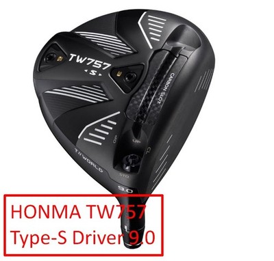 ホンマゴルフ T//WORLD TW757 TYPE-S ドライバー 9.0° HONMA TW757 Type-S Driver 9.0 Golf Tour World 2022 Vizard Graphite