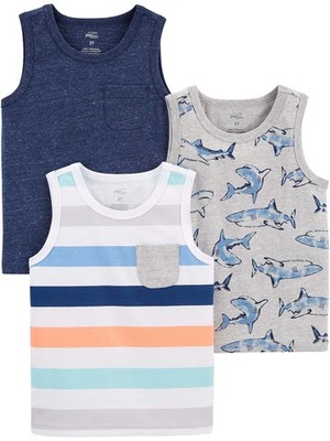 Baby and Toddler Boys' 3-Pack Tank Tops