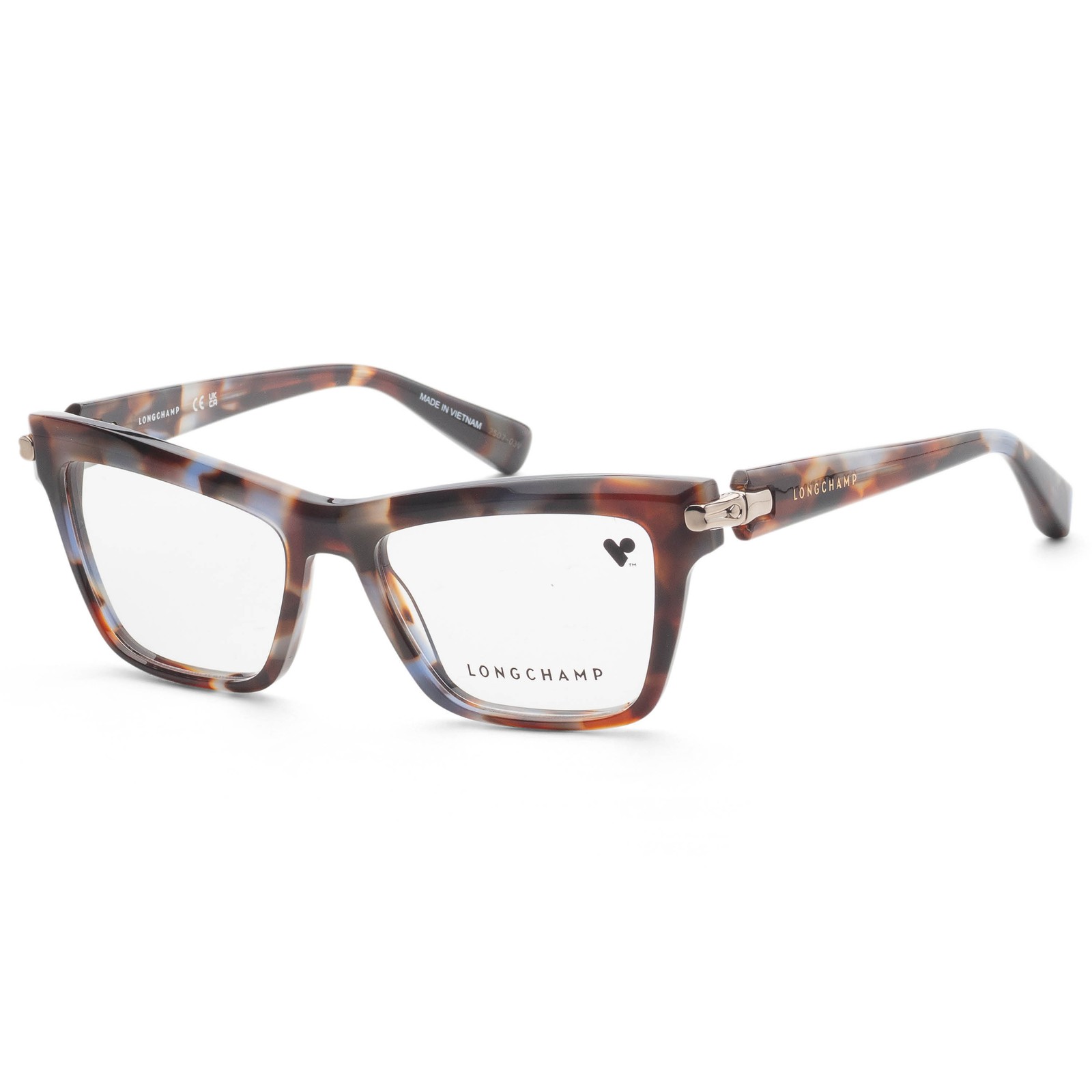 Longchamp Womens 53mm Blue Havana LO2766N-430-53 6790₽