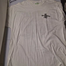 Rat Fink by Ed Roth Mens XL Car Club Graphic T Shirt White Short Sleeve