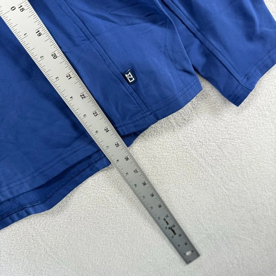 Chaqueta para mujer Denver Broncos grande azul 1/2 media cremallera pulóver tecnología retro NUEVA Foto 3 de 4