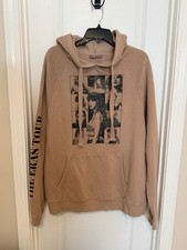 Taylor Swift The Eras Tour Beige Photo Collage Hoodie Size M