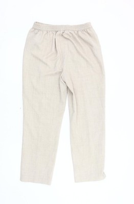 Honor Millburn beige Damenhose, Größe 12, elastischer Bund