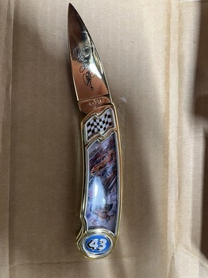 Franklin Mint Richard Petty Collector Knife #43 NASCAR STP Vintage Pocket Knife