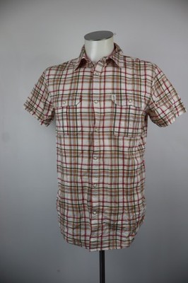 REFRIGUE HERREN HEMD BAUMWOLLE GR. S MAN CASUAL VINTAGE COTTON SHIRT KURZARM
