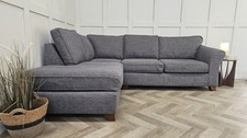 M&S Abbey Corner Chaise Sofa - Grey