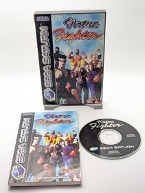 Virtua Fighter 1 & 2 - Sega Saturn - Complete With Manuals - PAL Tested