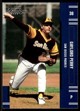 Gaylord Perry 2005 Playoff Prestige #194 Padres MLB READ FREE SHIP AutographDen