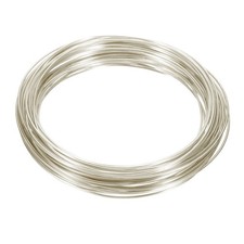 1pcs 16 Gauge Craft Wire Beading Wire for Jewelry Making DIY Bright Silver