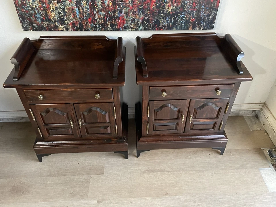 Ethan Allen Nightstands - Image 3 of 4