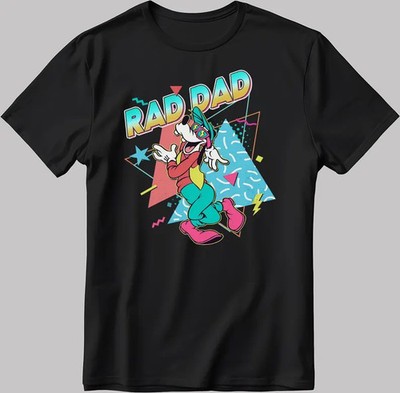 Disney Goofy Rad Dad Black T-Shirt