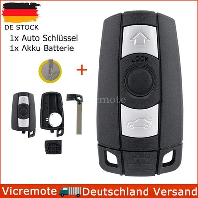 3 Tasten Schlüssel Gehäuse Batterie LIR2025 Für BMW 3er E90 E91 E92 5er E60 E61