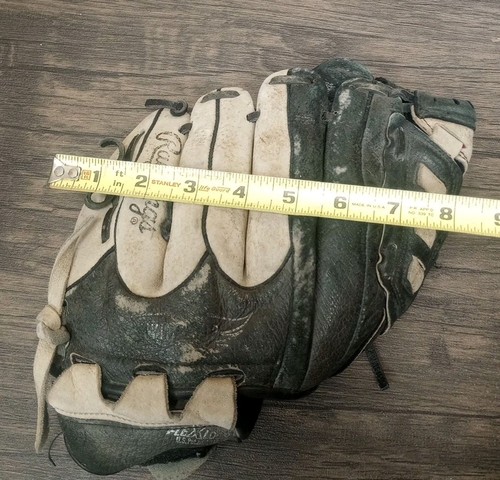 "Guante de béisbol Rawlings de cuero para lanzar la mano derecha se adapta a la mano izquierda Pp11p 11""" - Imagen 8 de 12