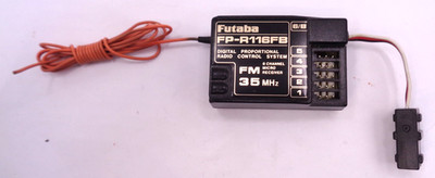 FUTABA FP-R116fb 6 KANAL EMPFÄNGER 35MHZ IN GUTEM ZUSTAND